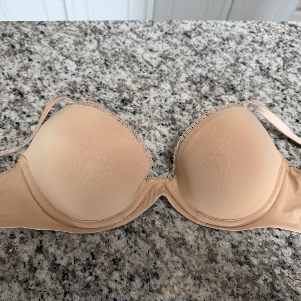 Nude Calvin Klein bra
